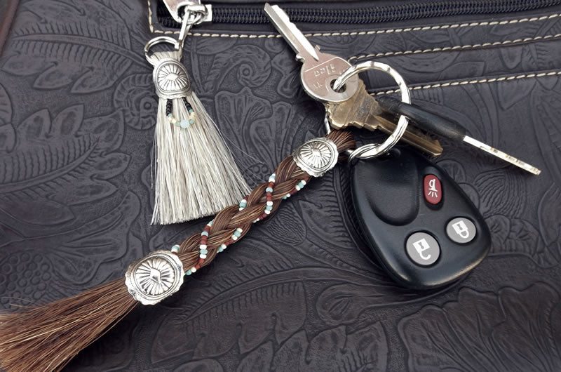 Horse Hair Key Chains – Cowboy Collectibles Wholesale