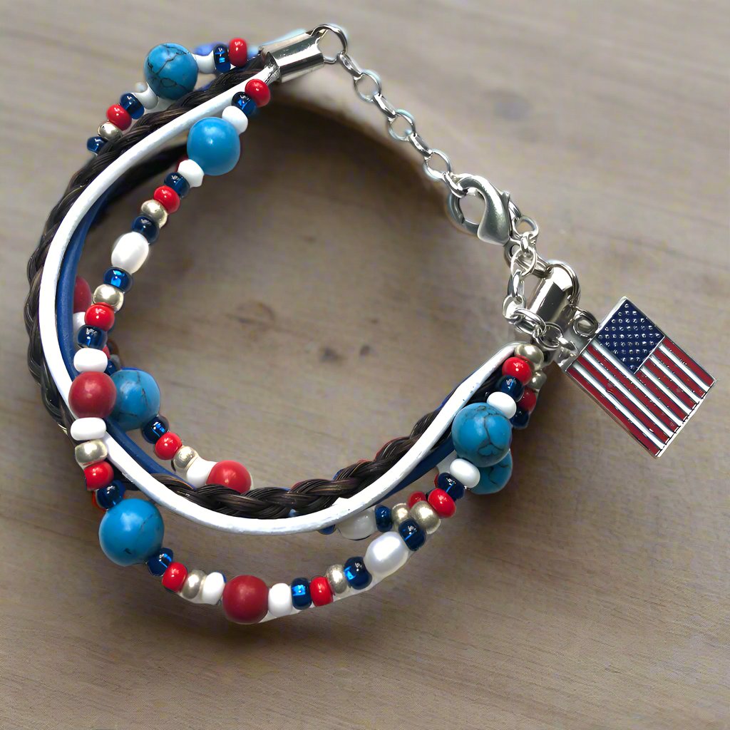 B8-176* Freedom Beaded Bracelet