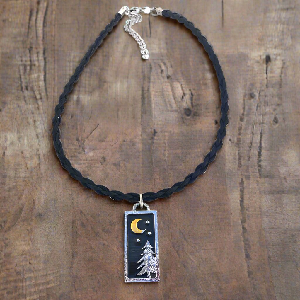 ER126*Montana Night Earrings