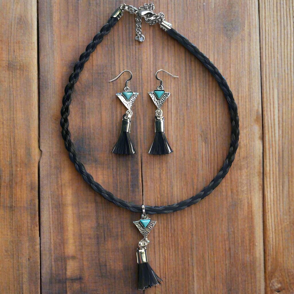 ER132-B* Boho Cowgirl Tassel Earrings