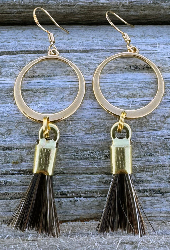 ER142G*Gold Rein Earrings
