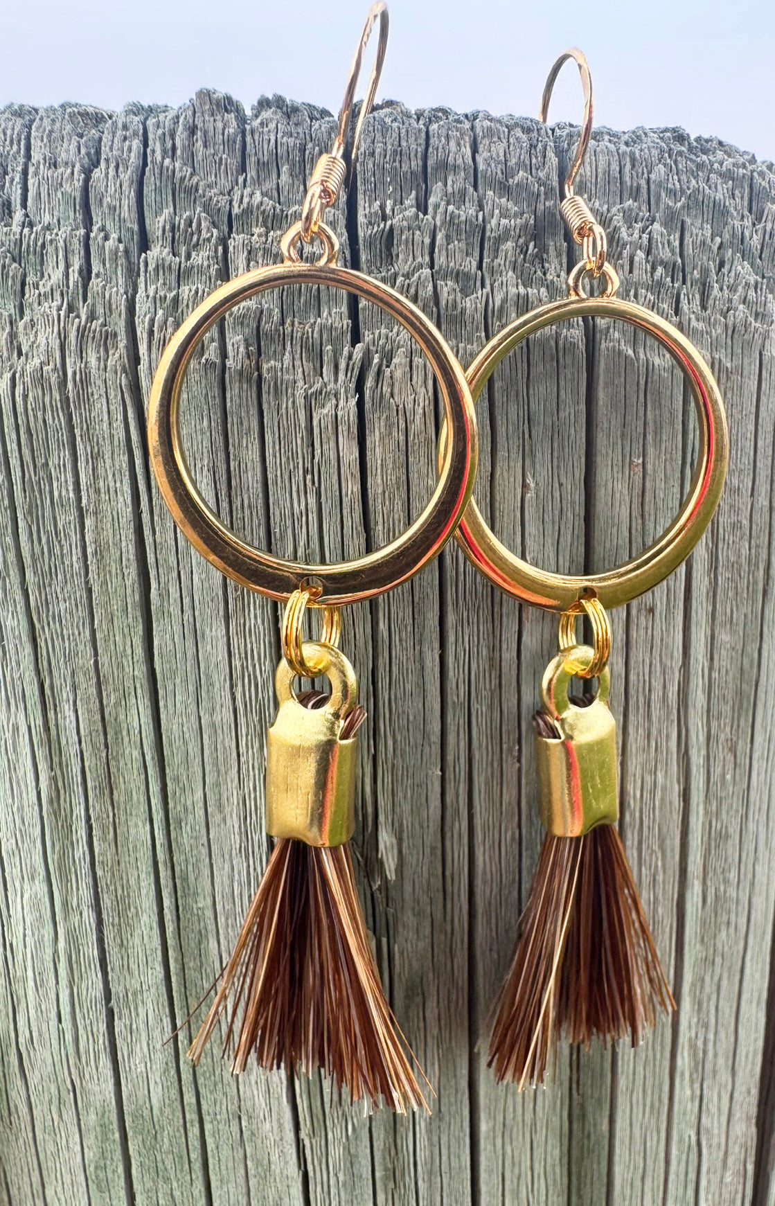 ER142G*Gold Rein Earrings