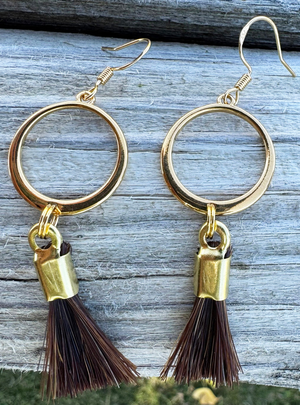 ER142G*Gold Rein Earrings