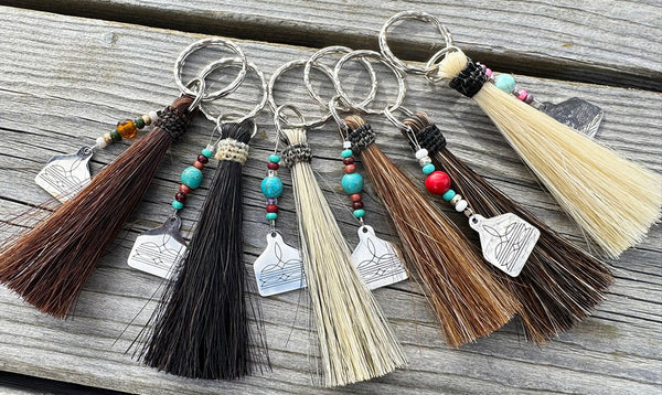 KCTSL143 Boot Stitch Eartag Tassel Key Chain – Cowboy Collectibles
