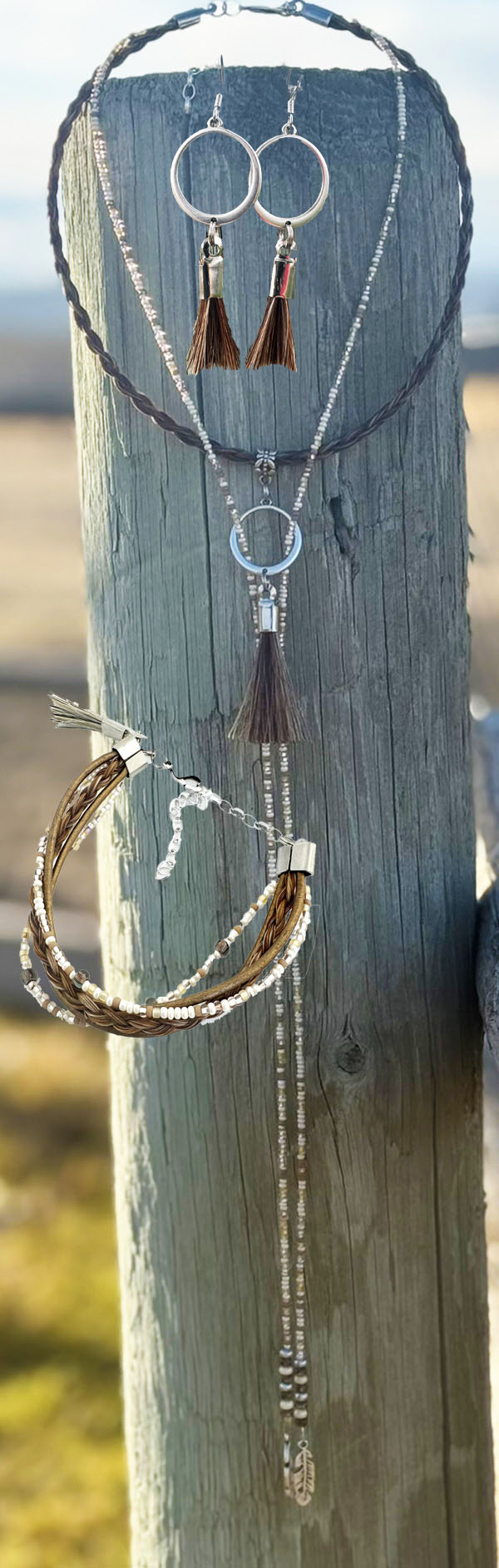 NL-C*Lariat Necklace Cream