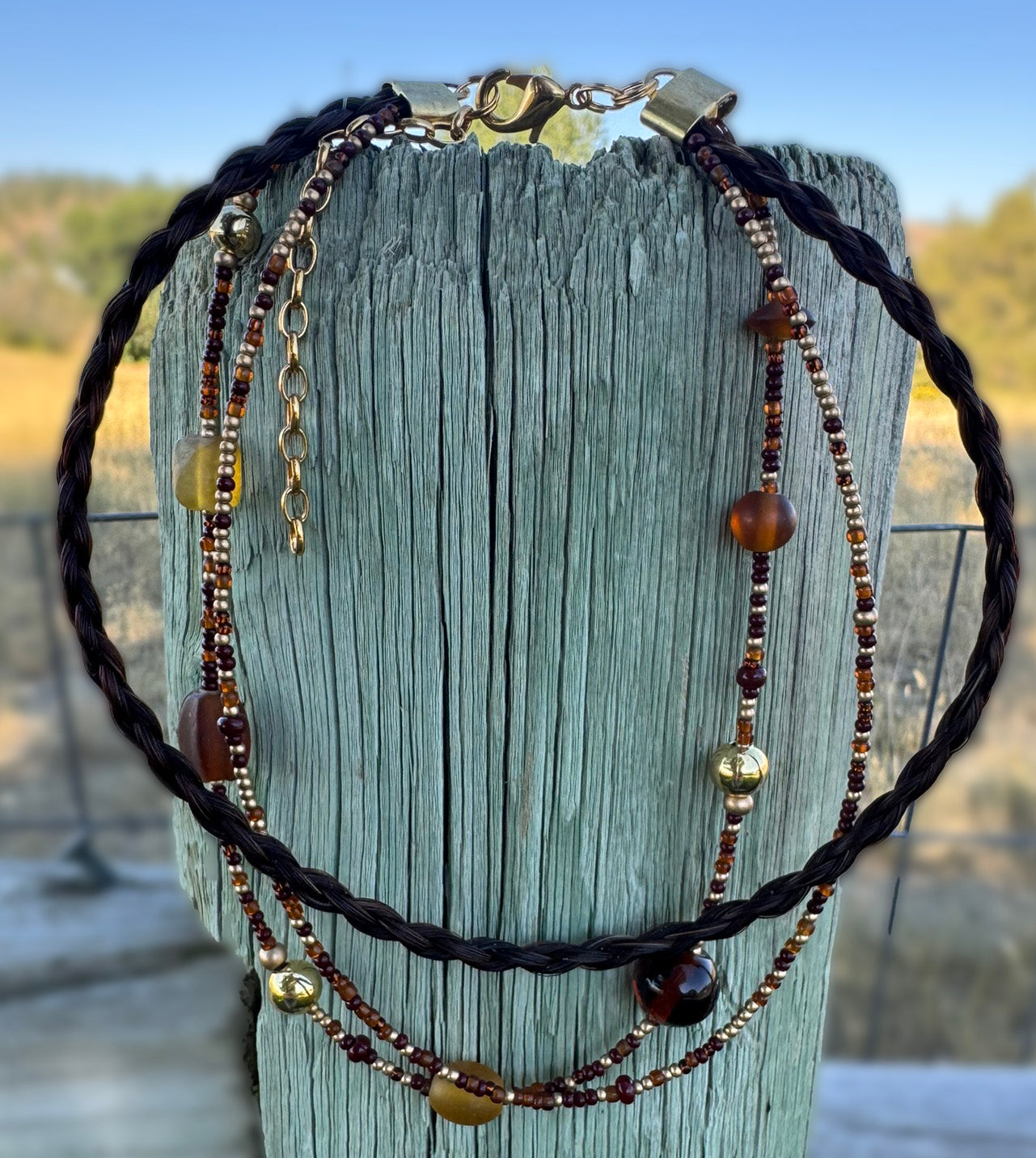 WBC-BRG* Sierra Gold Wrap Bracelet
