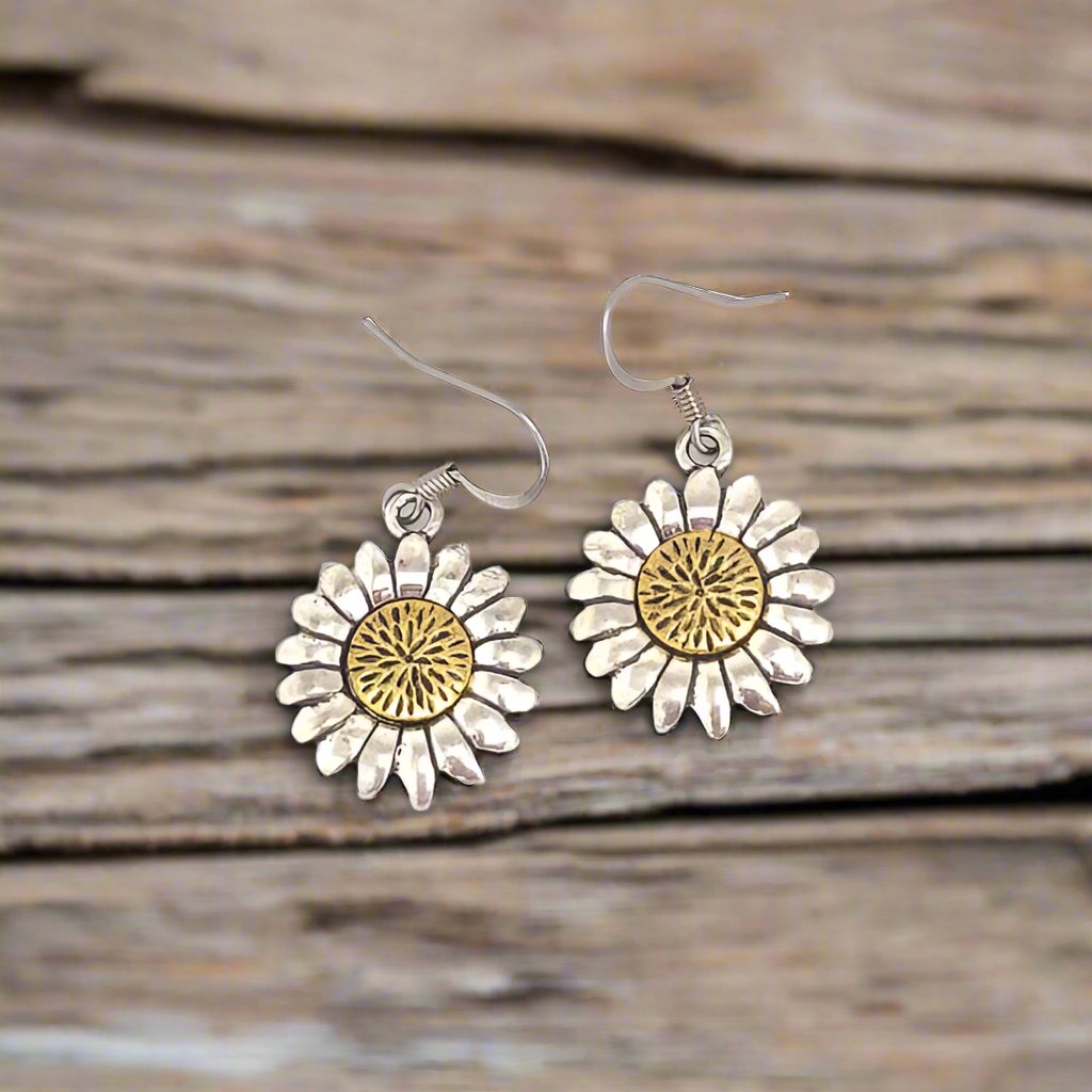 ER105 * Sunflower Earrings