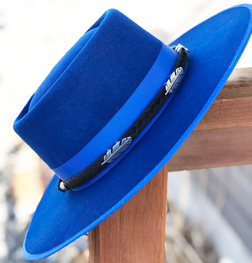 HB09*Silver Wing Hatband