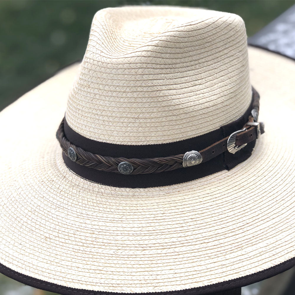 West Hat Band - Cowboy Hat Band with Conchos – Gamboa