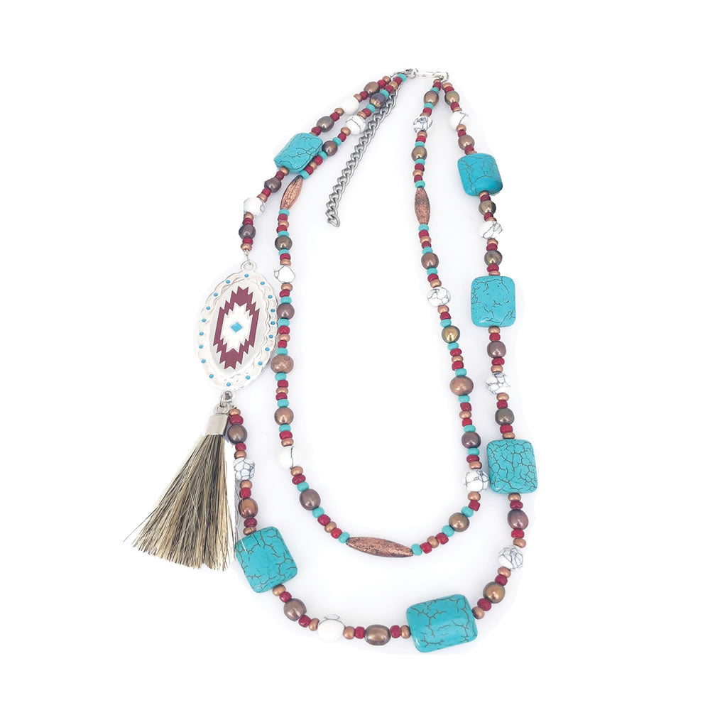 N8-7 * Taos Layered Necklace